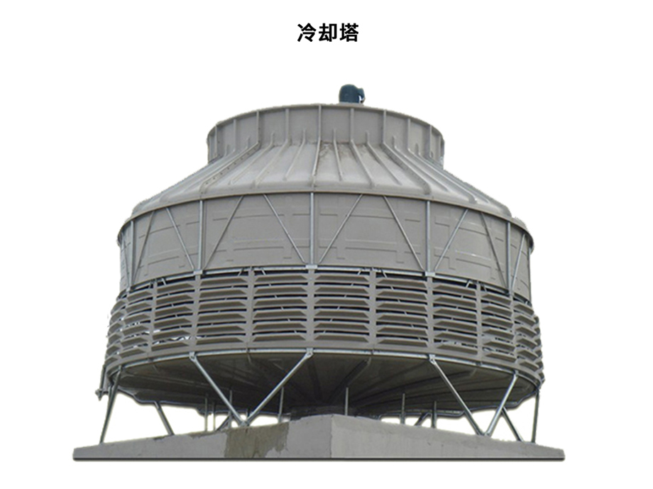 螺桿冷水機配冷卻塔