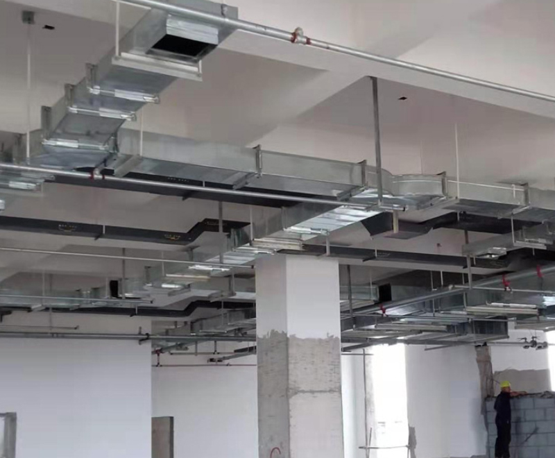 鐵皮風(fēng)管安裝